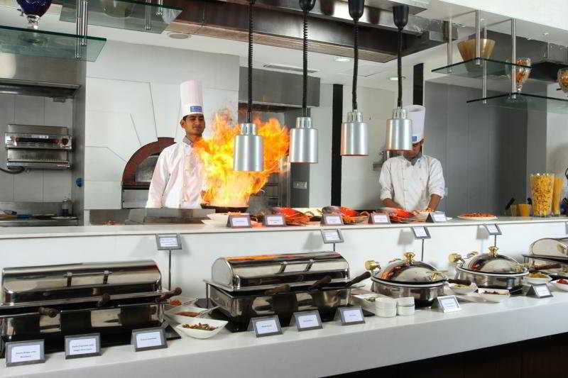 Dia Park Premier Hotel Gurgaon Restaurante foto
